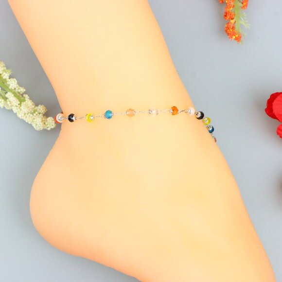 Handmade Anklet – A Stylish Choice for Women, Thoughtful Gift Idea, EVCH1451 - Picture 3 of 10